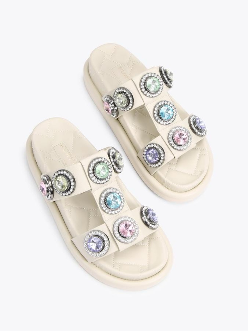 KURT GEIGER Orson Crystal Sandal